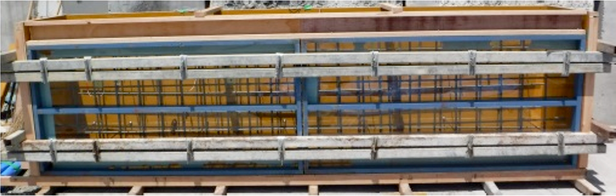 写真-2　実施工モデル型枠 img