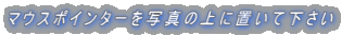 マウスポインターを写真の上に置いて下さい 